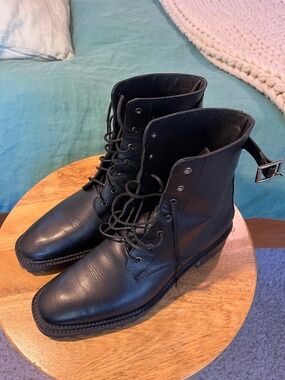 Rachel Comey leather combat boots